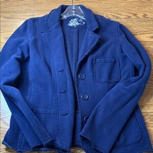 GAP Dark Blue Textured Jacket